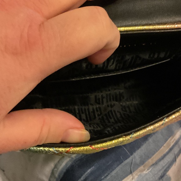 Kurt Geiger Rainbow Quilted Shoulder Bag - Picture 8 of 9